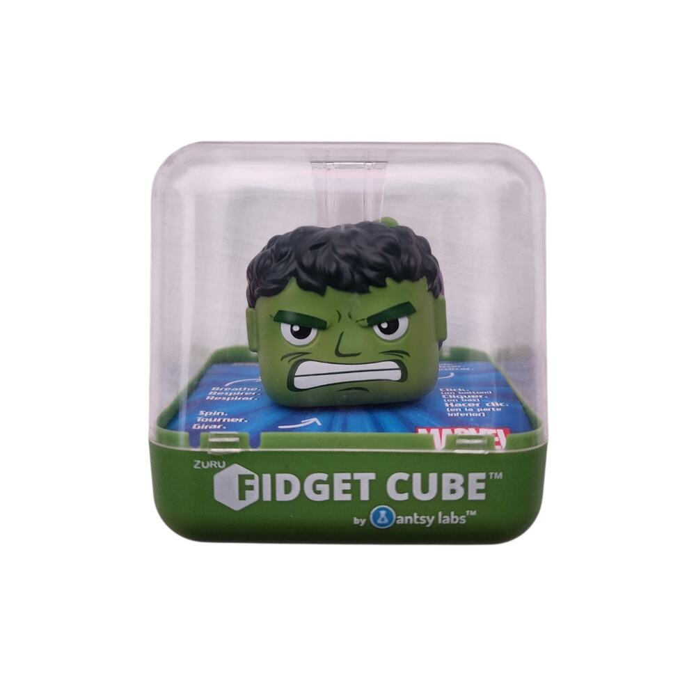 Marvel Hulk Fidget Cube ZURU Antsy Labs 2017 Avengers Variant Head Rare New